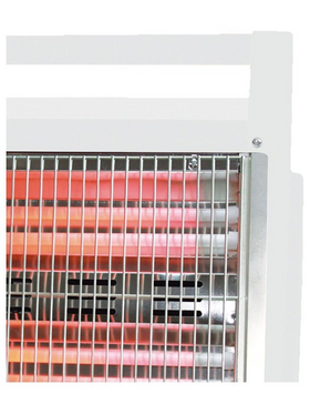 Θερμαστρα Χαλαζια Λευκη 1600w