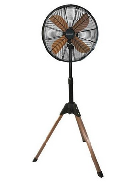 Ανεμιστηρας Τριποδας Μαυρο-Χαλκινο 4 Φτερωτες φ40 60w