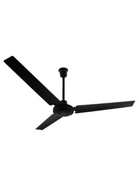 Ανεμιστηρας Βιομηχανικου Τυπου Μαυρος Φ140 80w 1τεμ