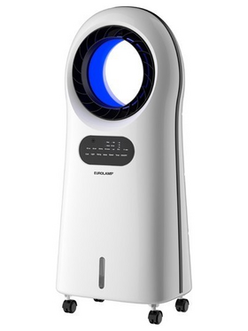 Air Cooler Λευκο Χωρις Φτερωτες rgb φωσ με Κοντρολ και Ιονιστη 3,5l 110w