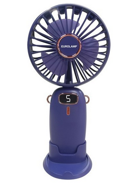 Ανεμιστηρας Χειρος Επαναφορτιζομενος με usb και Βαση Κινητου φ9 μωβ