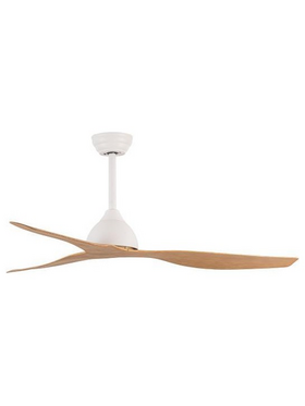 Ανεμιστηρας Οροφης Ανοιχτο Χρωμα Ξυλου και Κοντρολ Φ132 30w dc