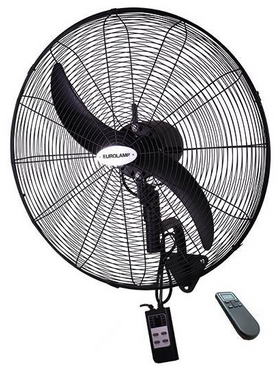 Ανεμιστηρας Βιομηχανικος Μεταλλικος Τοιχου με Κοντρολ και Περιστροφη φ51 130w