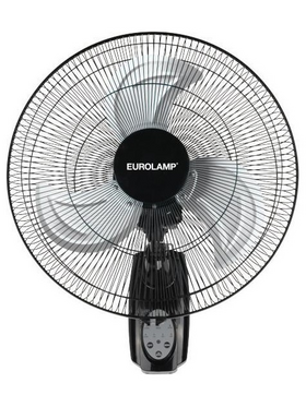 Ανεμιστηρας Βιομηχανικος Μεταλλικος Τοιχου Μαυρος με Κοντρολ φ50 90w
