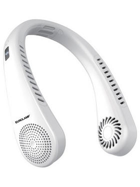 Ανεμιστηρας Λαιμου Επαναφορτιζομενος με usb Λευκος
