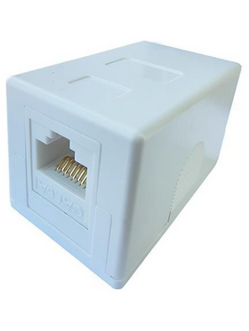 Πριζα Τηλεφωνου Εξωτερικη A.t. Monh Αυτοκολλητη Rg45 cat-6a