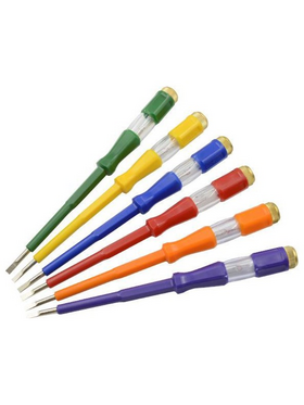 Κατσαβιδι Δοκιμαστικο Διαφορα Χρωματα Μικρο σετ 20τεμ