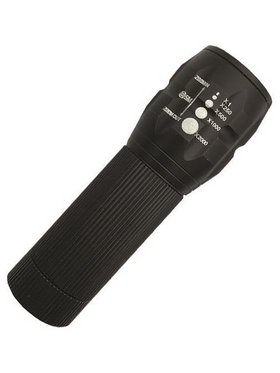 Led Φακος Μπαταριας Αλουμινιου με Ζοομ