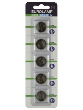 Μπαταρια Λιθιου Cr2032 3v 5 τεμ