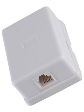 Πριζα Τηλεφωνου Εξωτερικη A.t. Monh Αυτοκολλητη Rg45 cat-6e