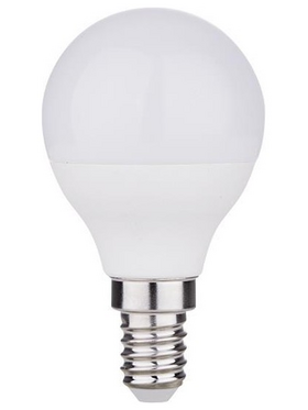 Λαμπα led Σφαιρικη 4,9w e14 4000k 175-265v "pro"