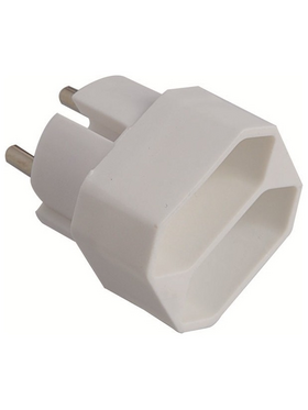 Ανταπτορας Σουκο σe 2 Aπλa με Προστασια Επαφων