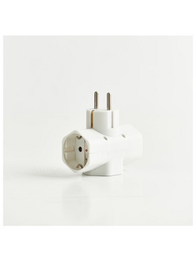 Αντάπτορας από ένα Σουκο σε 3 Εξοδων (Σταυρος) Καθετο με Προστασια Επαφων