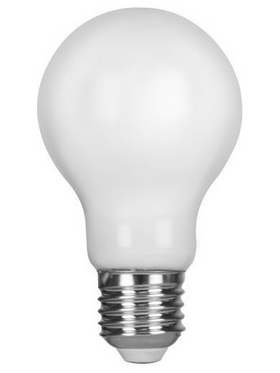 Λαμπα led Κοινη Crossed Filament 11w 1600lm e27 3000k 220-240v Milky Dimmable