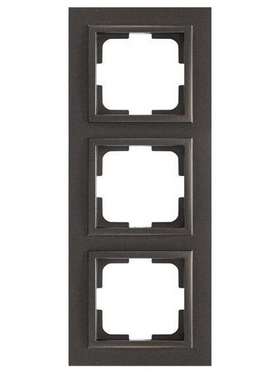 Πλαισιο 3 Θεσεων Μαυρο