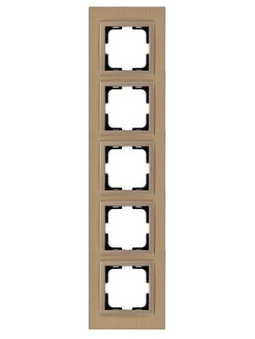 Πλαισιο 5 Θεσεων Αλουμινιο Μπρονζε