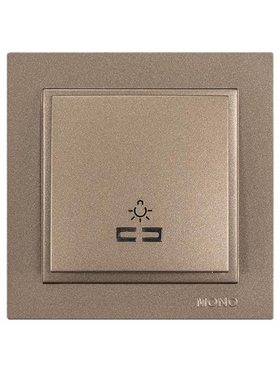 Μπουτον Κλιμακοστασιου+λυχνια  Light Fume