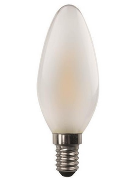 Λαμπα led Κερι Crossed Filament 4.2w e14 4000k 220-240v Frost Dimmable