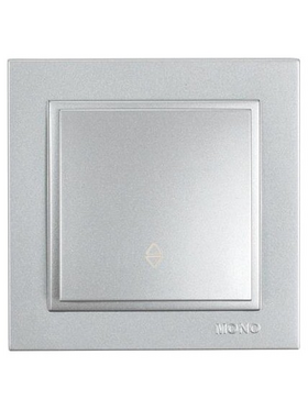 Διακοπτης a/r Ασημι