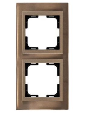 Πλαισιο 2 Θεσεων Μπρονζε