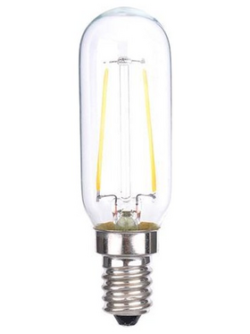 Λαμπα led Filament Σωληνωτη t25 2.2w 250lm ε14 3000k 220-240v