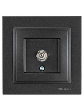 Πριζα tv f Connector Μαυρο