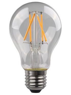 Λαμπα led Κοινη Crossed Filament 4.5w e27 6500k 220-240v Clear
