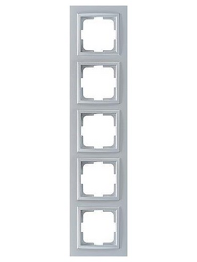 Πλαισιο 5 Θεσεων Ασημι