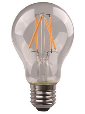 Λαμπα led Κοινη Crossed Filament 4.5w e27 2700k 220-240v Clear Blister