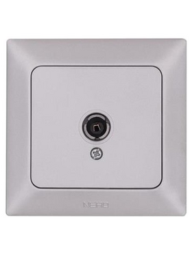 Πριζα tv Τερματικη Νικελ ματ