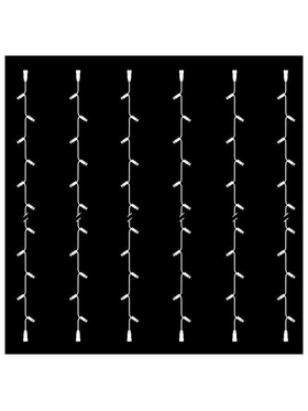 Σειρα, Diy, 30 Led, Λευκο Καλωδιο Καουτσουκ, με Επεκταση, 2 Κονεκτορες,  Λευκo Led, σετ 6τμχ, ανα 10cm, Ιρ65