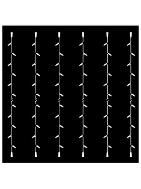 Σειρα, Diy, 20 Led, Λευκο Καλωδιο Καουτσουκ, με Επεκταση, 2 Κονεκτορες, Λευκο Led, σετ 6τμχ, ανα 10cm, Ιρ65