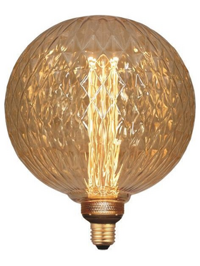Λαμπα led Γλομπος G200 3,5w ε27 2000k 220-240v Gold Glass Dimmable