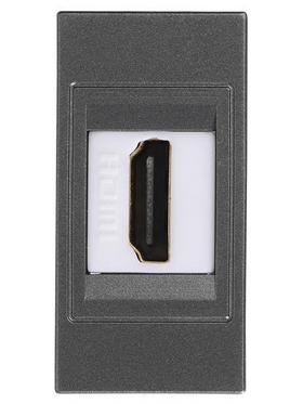Πριζα 1 Modules Hdmi Γραφιτης
