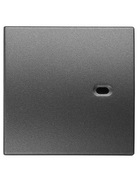 Διακοπτης 2μ Απλος με Λυχνια Γραφιτης