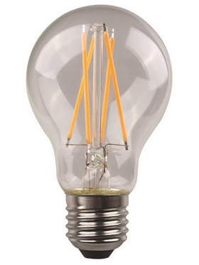 Λαμπα led Κοινη Crossed Filament 7w e27 2700k 220-240v Clear Blister