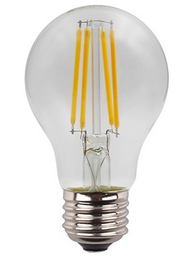 Λαμπα a60 Filament 4w 840lm e27 3000k Clear