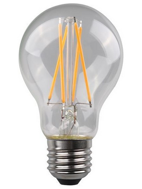 Λαμπα led Κοινη Crossed Filament 9w e27 6500k 220-240v Clear 2τμχ