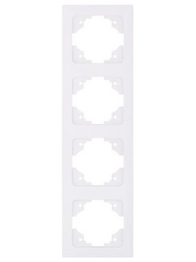 Πλαισιο 4 Θεσεων Λευκο Καθετο