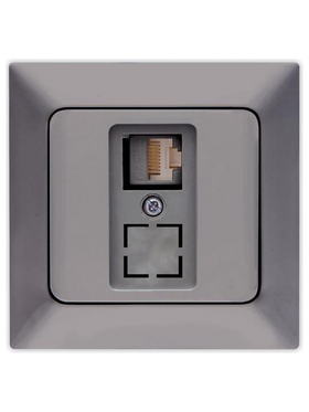 Πριζα Data Monh cat 6 rj 45 Γραφιτης