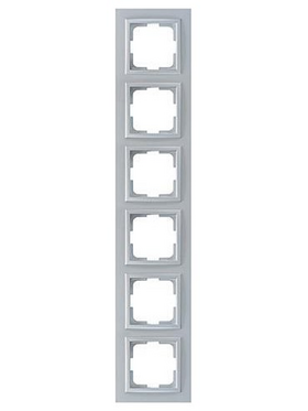 Πλαισιο 6 Θεσεων Ασημι