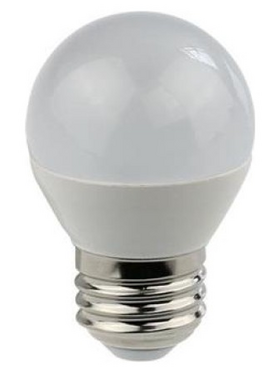 Λαμπα led Σφαιρικη 4w ε27 2700k 220-240v Blister