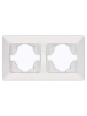 Πλαισιο 2 Θεσεων Λευκο Οριζοντιο