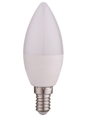 Λαμπα led Κερι 6w ε14 4000k 220-240v 2 τμχ s. Blister