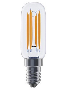 Λαμπα led Filament Σωληνωτη t25 4.2w 470lm ε14 3000k 220-240v