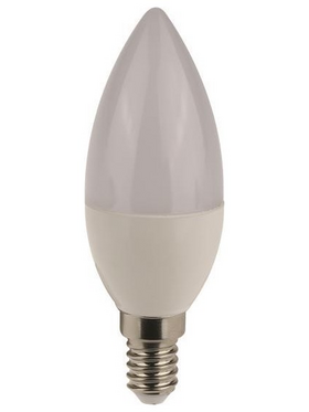 Λαμπα led Κερι 6w ε14 2700k 220-240v Blister