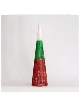 Δεντρο Κωνος, Λευκο-Πρασινο-Κοκκινο, 20x80cm