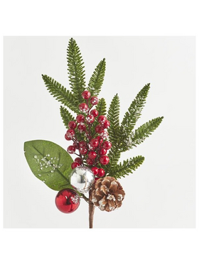 Κλαδι, με Βατομουρα & Κουκουναρι, 40cm