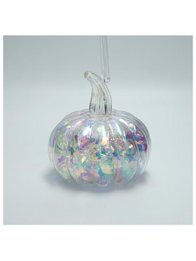 Κολοκυθα Γυαλινη, Φωτιζομενη, 12cm