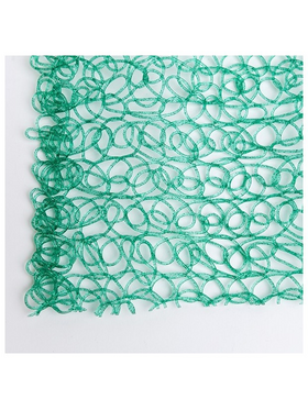 Φραχτης Pvc, Πρασινος με Glitter, 1x10cm (Τιμη ανα Μετρο)